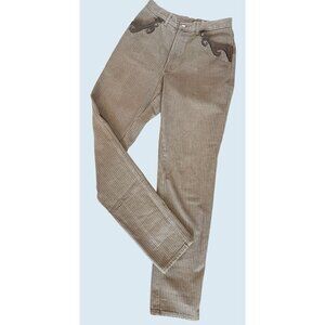 Vintage OPAL by Lorraine Wardy Western Detail Hi Rise Jeans 1980s Sz 25